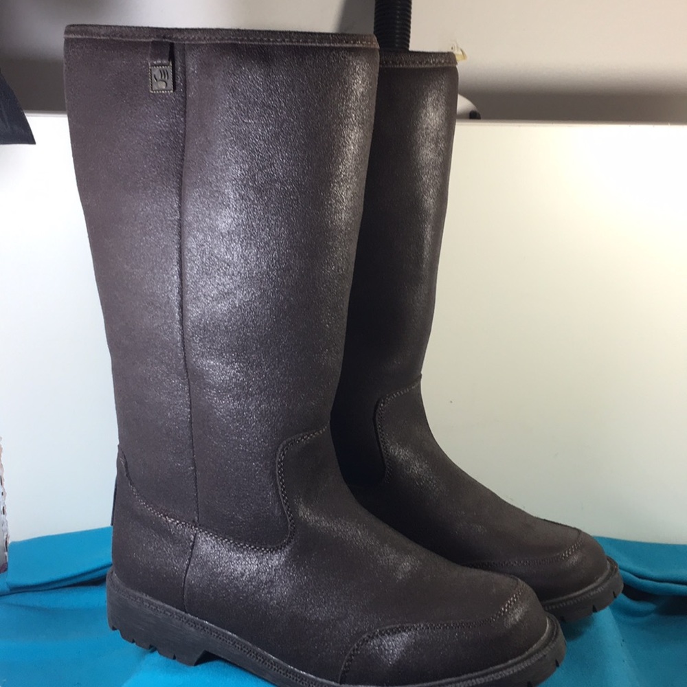 BEARPAW (NEW) knee High Boots brown size 10
